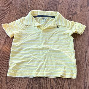 Carter's Sunny Yellow Striped Polo